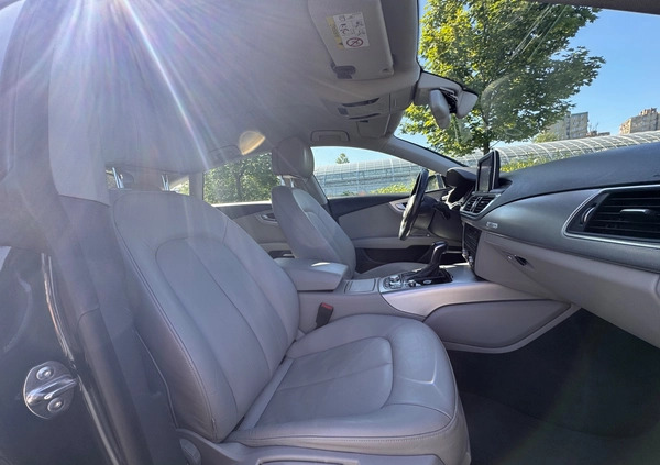 Audi A7 cena 125000 przebieg: 119000, rok produkcji 2016 z Warszawa małe 106